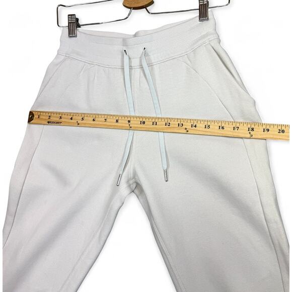 Lululemon Scuba High Rise Jogger Womens 4 Bone White Sweatpants Classic Fit - Picture 7 of 10